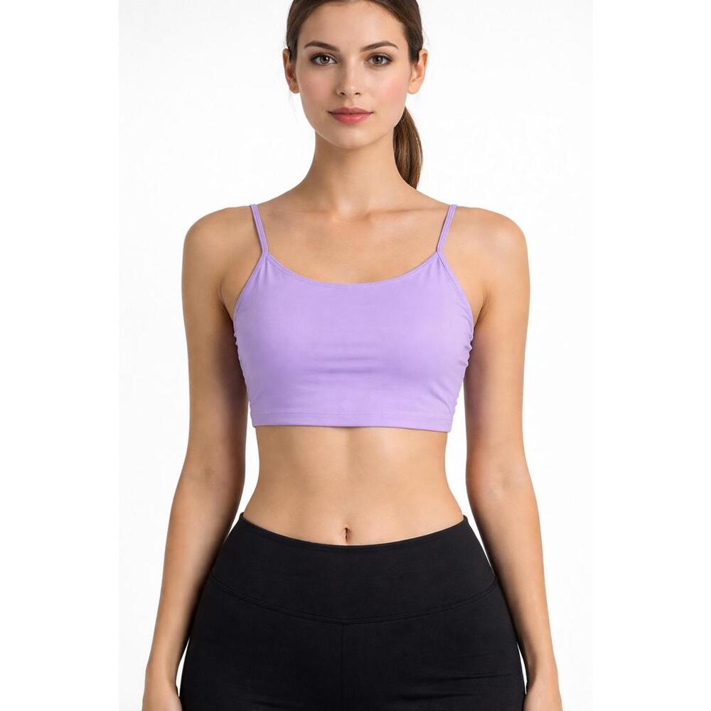NWT Halara Light Purple Cropped Tank Top Size XXL (15-16)